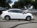 Taffeta White - Civic LX Sedan Photo No. 2