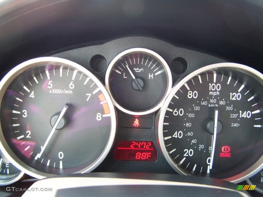 2012 Mazda MX-5 Miata Grand Touring Hard Top Roadster Gauges Photos