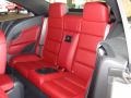 2014 Volkswagen Eos Red Interior Rear Seat Photo