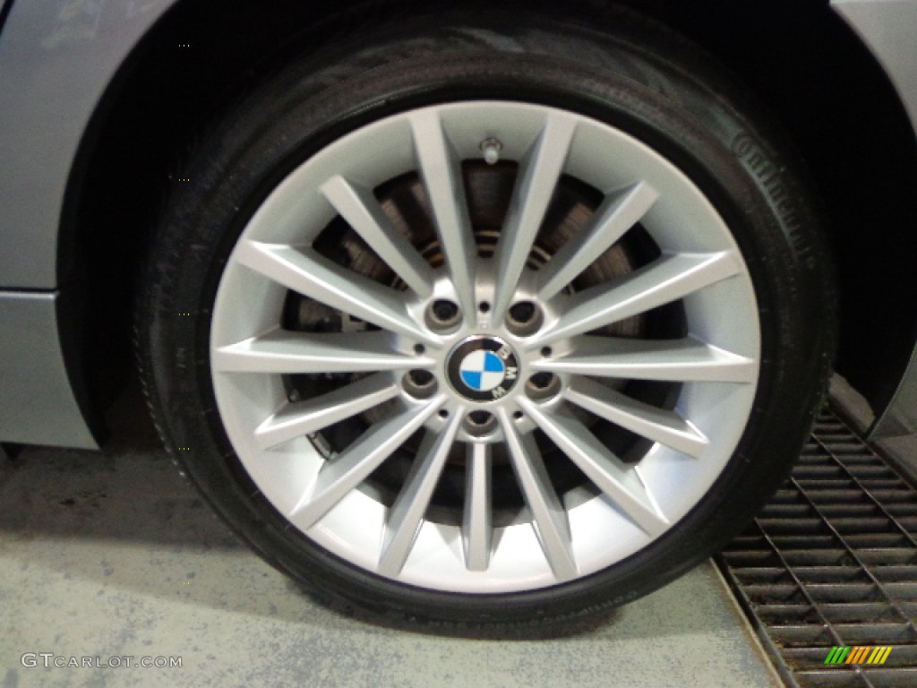 2011 3 Series 335i xDrive Sedan - Space Gray Metallic / Black photo #16