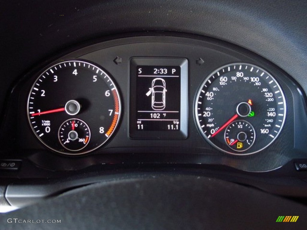 2014 Volkswagen Eos Executive Gauges Photo #84947848