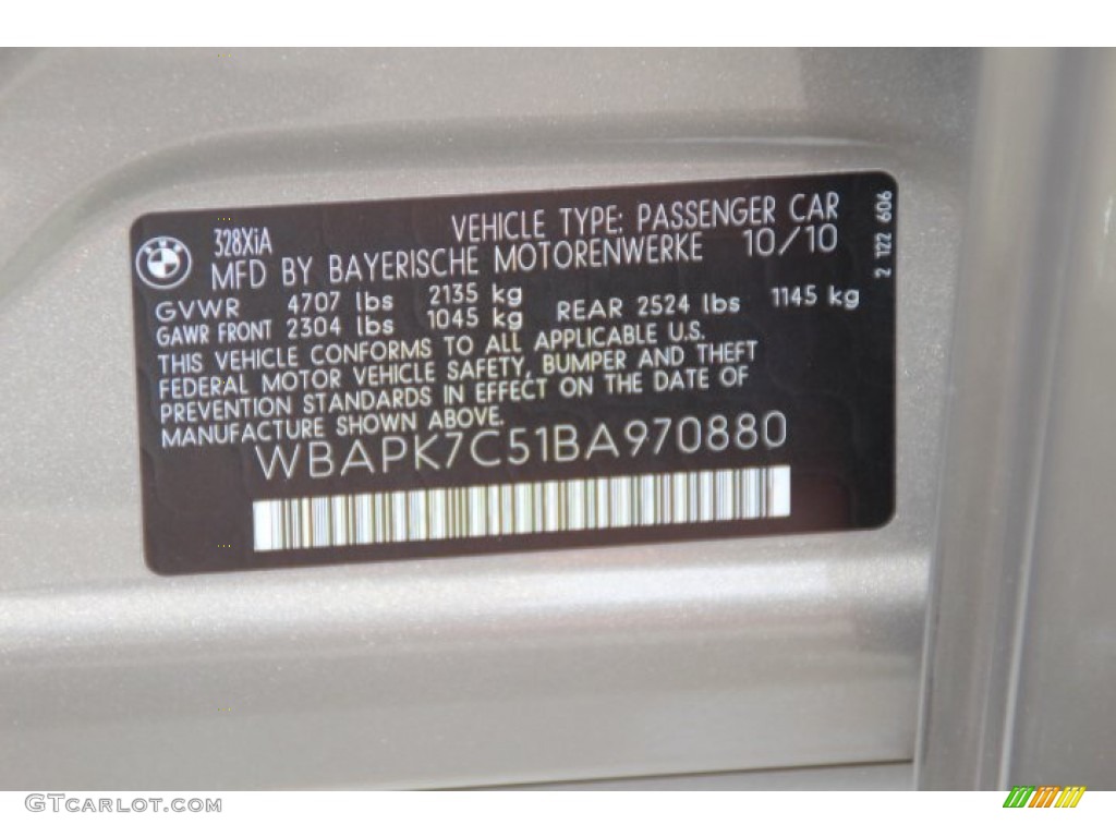 2011 3 Series 328i xDrive Sedan - Platinum Bronze Metallic / Black photo #33