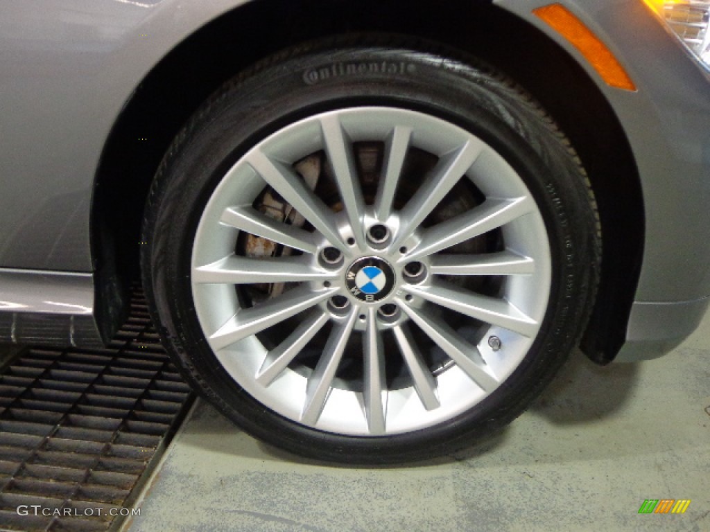 2011 3 Series 335i xDrive Sedan - Space Gray Metallic / Black photo #31