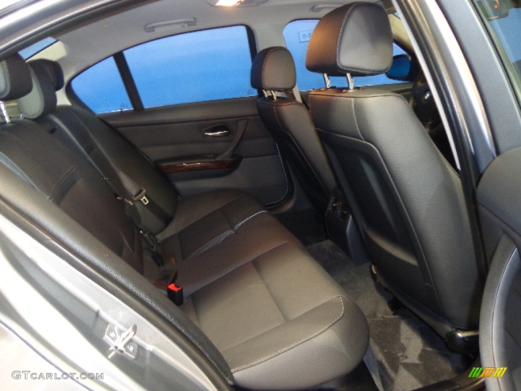 2011 3 Series 335i xDrive Sedan - Space Gray Metallic / Black photo #32