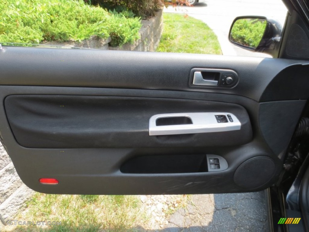 2003 Volkswagen GTI 1.8T Black Door Panel Photo #84948313