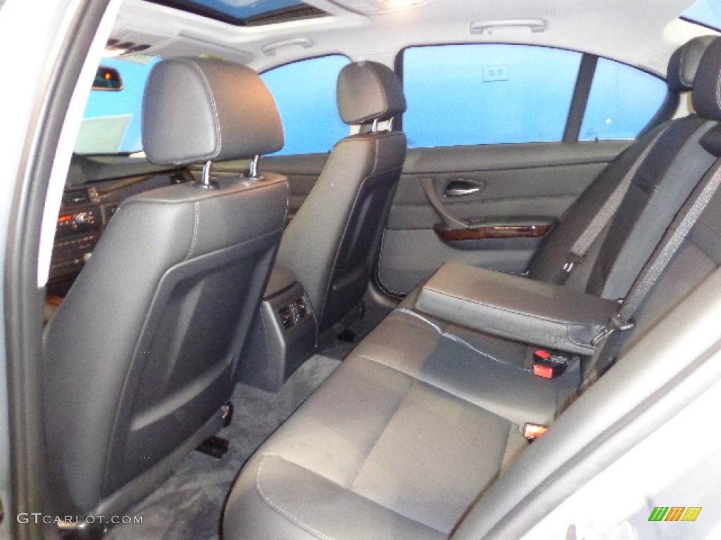 2011 3 Series 335i xDrive Sedan - Space Gray Metallic / Black photo #38