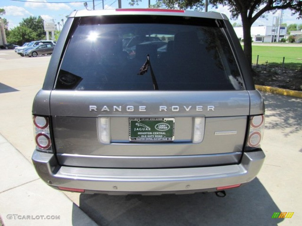 2011 Range Rover Supercharged - Stornoway Grey Metallic / Jet Black/Jet Black photo #9