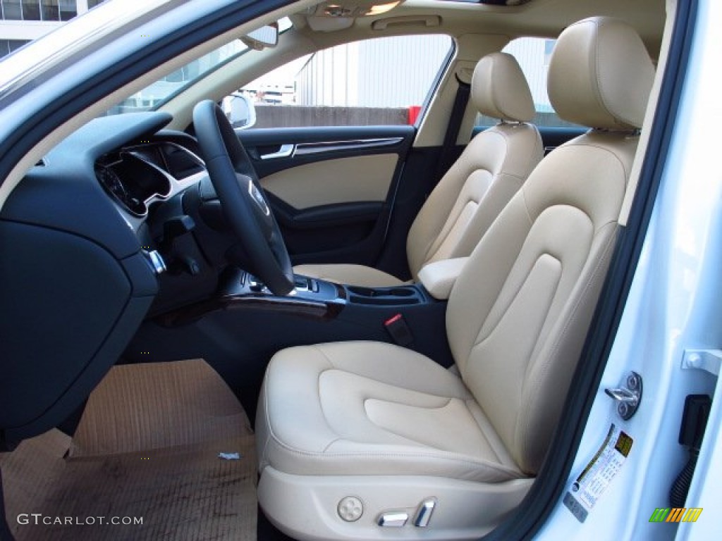 Velvet Beige/Black Interior 2014 Audi A4 2.0T Sedan Photo #84948784