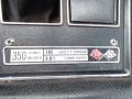 Info Tag of 1974 Corvette Stingray Coupe