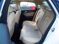 2014 Audi A4 Velvet Beige/Black Interior Rear Seat Photo