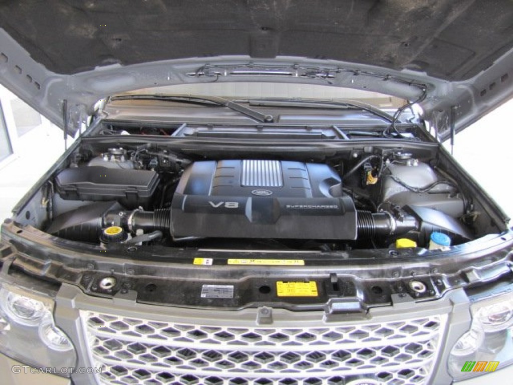 2011 Range Rover Supercharged - Stornoway Grey Metallic / Jet Black/Jet Black photo #51
