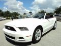 2013 Performance White Ford Mustang V6 Convertible  photo #15