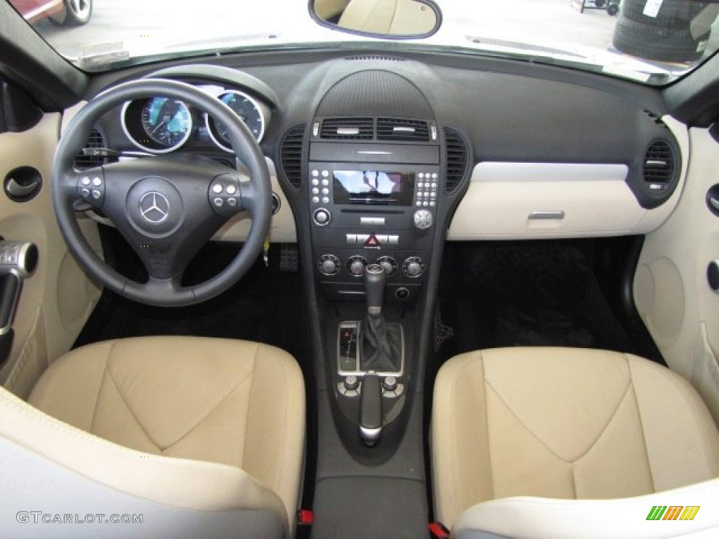 2006 SLK 280 Roadster - Alabaster White / Beige photo #3