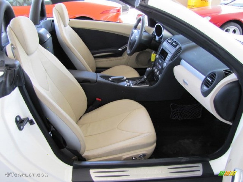 2006 SLK 280 Roadster - Alabaster White / Beige photo #4