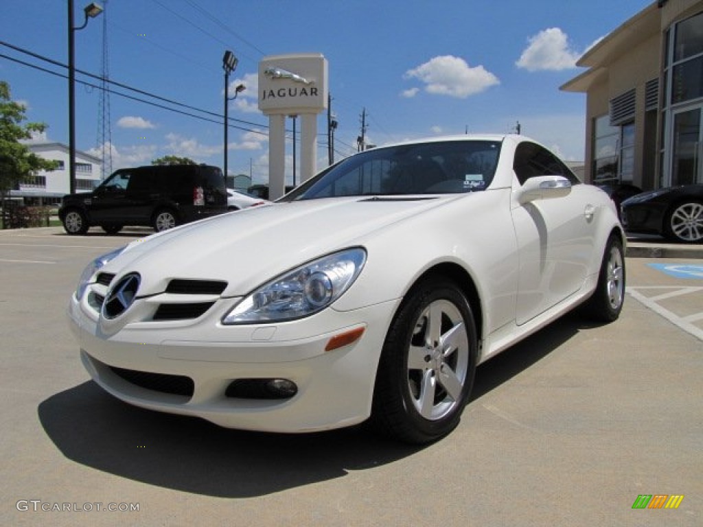 2006 SLK 280 Roadster - Alabaster White / Beige photo #5