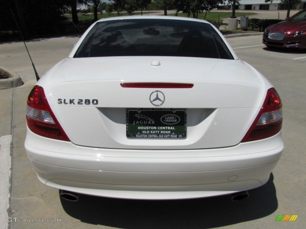 2006 SLK 280 Roadster - Alabaster White / Beige photo #9