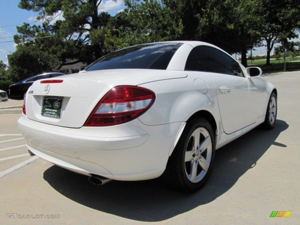 2006 SLK 280 Roadster - Alabaster White / Beige photo #10