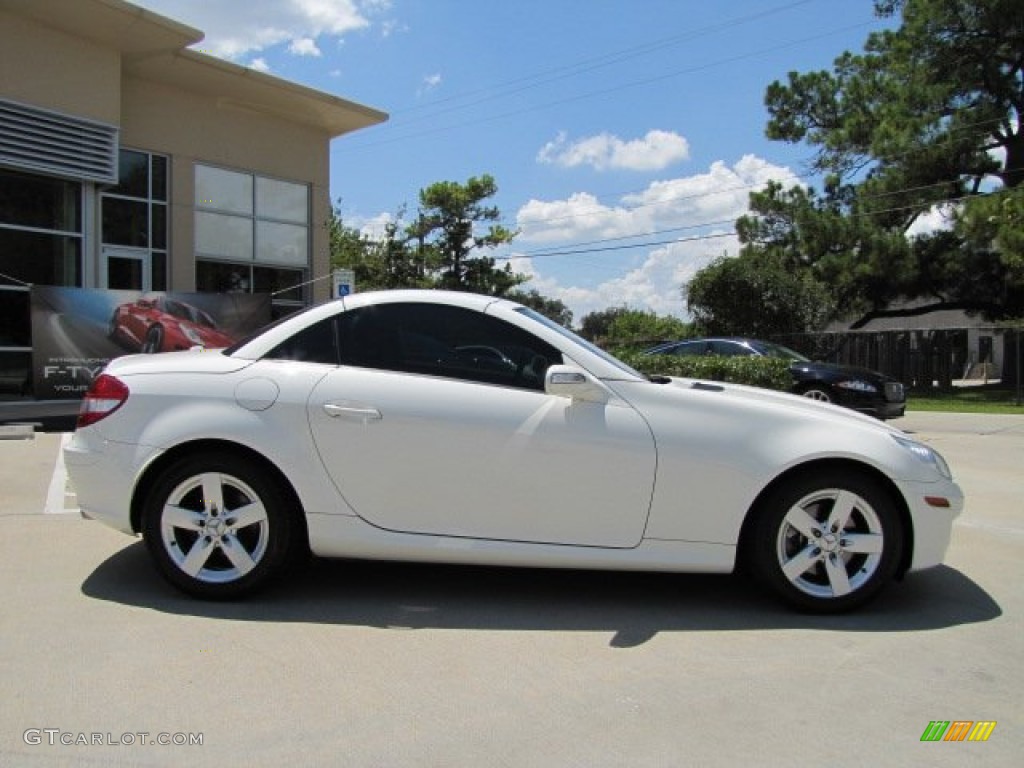 2006 SLK 280 Roadster - Alabaster White / Beige photo #11