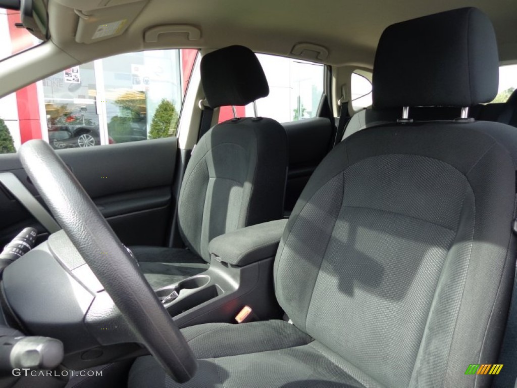 2011 Rogue S AWD - Gotham Gray Metallic / Gray photo #7