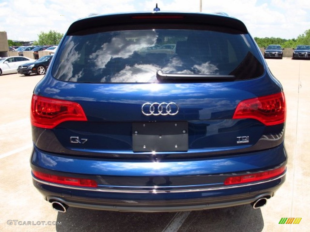 Mugello Blue Pearl 2014 Audi Q7 3.0 TDI quattro Exterior Photo #84950260