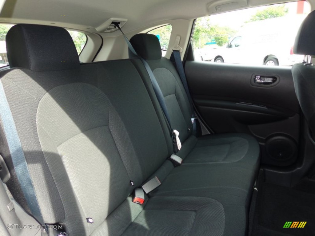 2011 Rogue S AWD - Gotham Gray Metallic / Gray photo #9