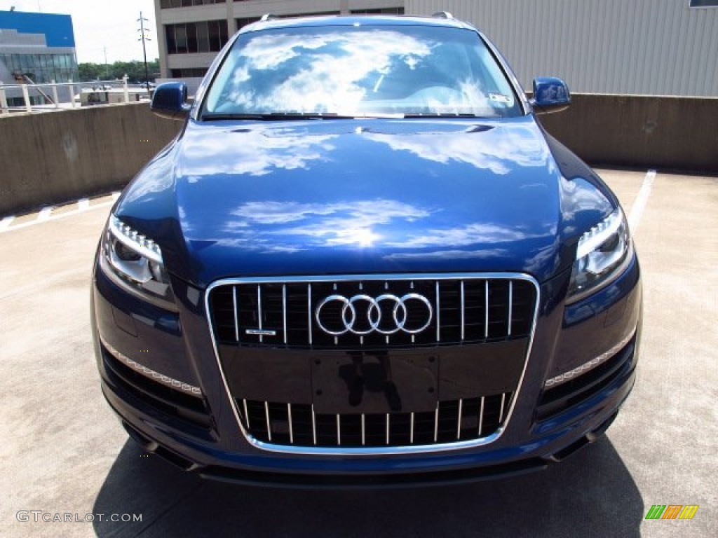 Mugello Blue Pearl 2014 Audi Q7 3.0 TDI quattro Exterior Photo #84950320