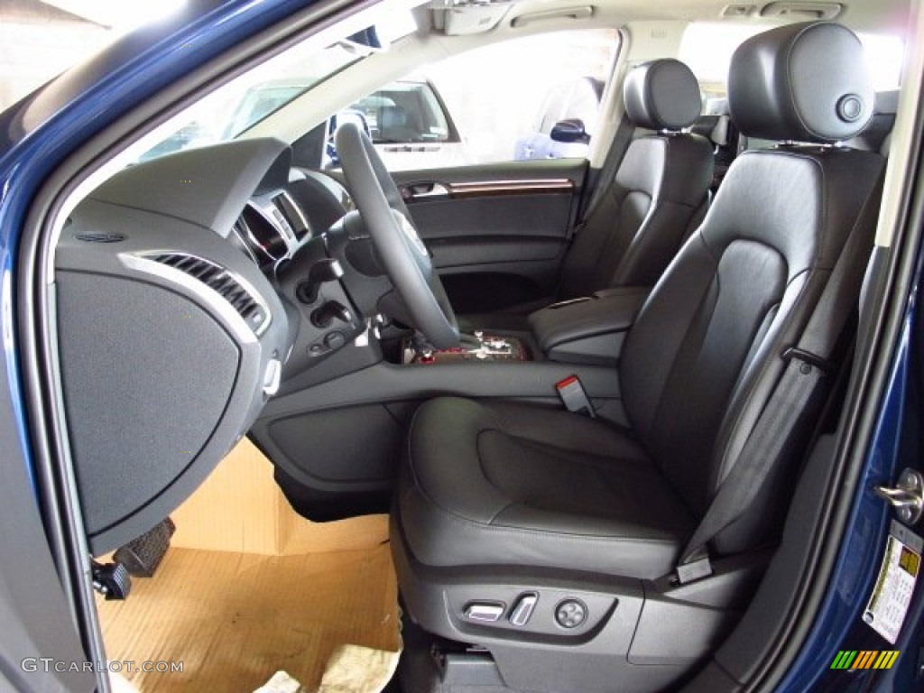 Black Interior 2014 Audi Q7 3.0 TDI quattro Photo #84950444