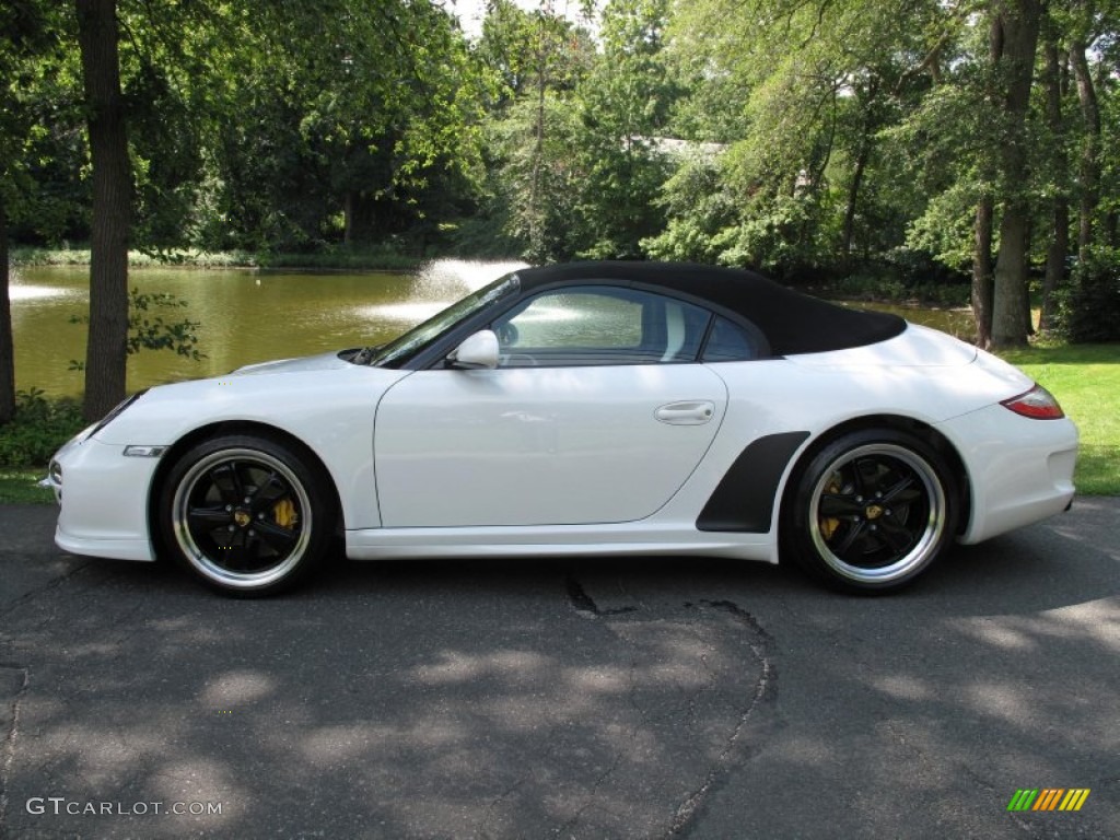 2011 911 Speedster - Carrara White / Black/Speedster Details photo #3