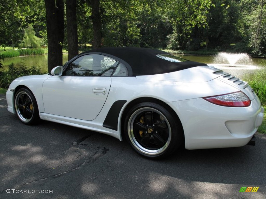 2011 911 Speedster - Carrara White / Black/Speedster Details photo #4