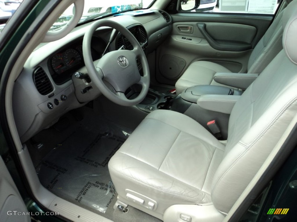2004 Sequoia SR5 - Imperial Jade Green Mica / Charcoal photo #19