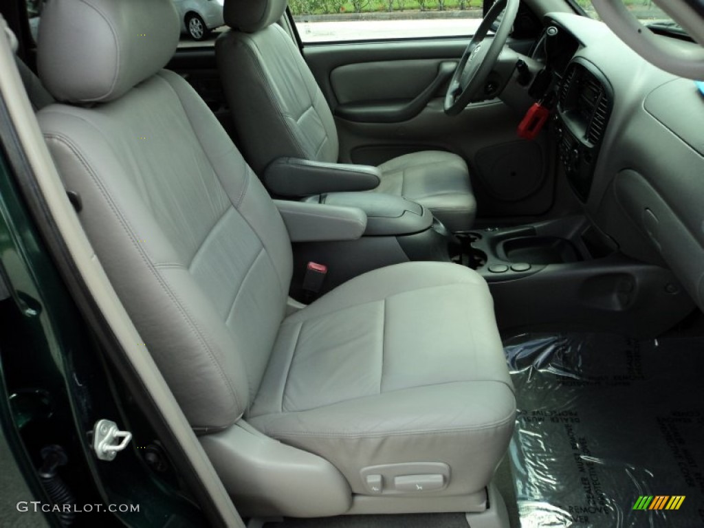 2004 Sequoia SR5 - Imperial Jade Green Mica / Charcoal photo #21