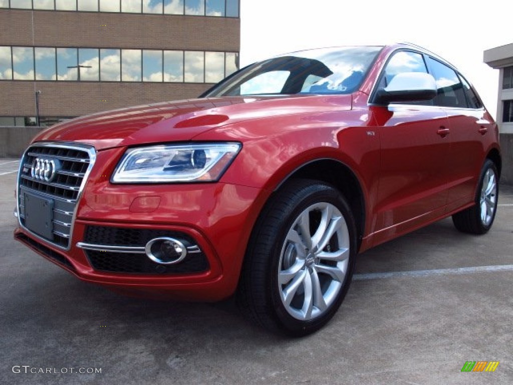 Volcano Red Metallic 2014 Audi SQ5 Premium plus 3.0 TFSI quattro Exterior Photo #84951511