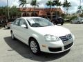 2010 Candy White Volkswagen Jetta SE Sedan  photo #1