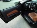 Saddle 2010 Ford Mustang V6 Premium Coupe Door Panel