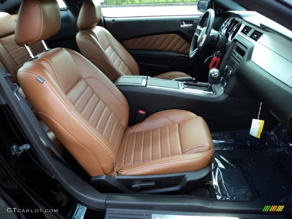2010 Ford Mustang V6 Premium Coupe Front Seat Photos
