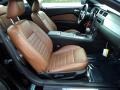 2010 Ford Mustang Saddle Interior Front Seat Photo