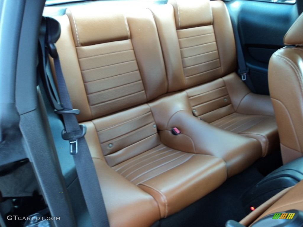 2010 Ford Mustang V6 Premium Coupe Rear Seat Photos