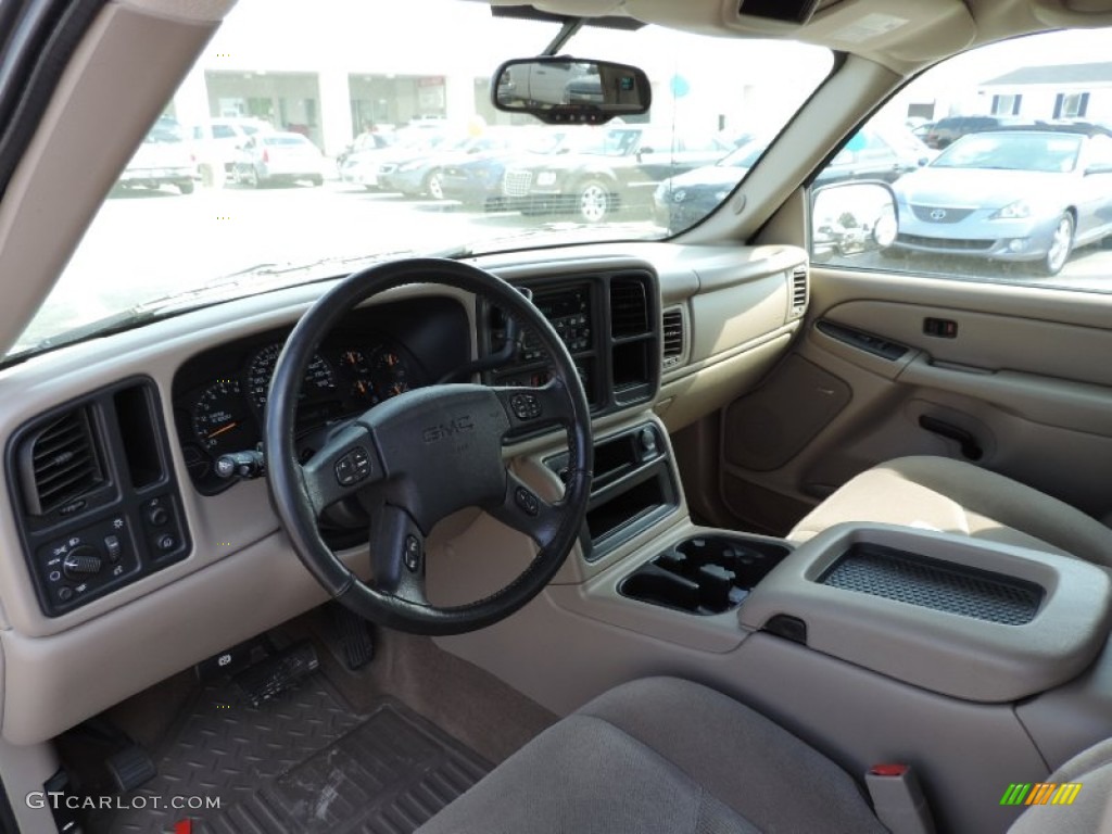 2005 Sierra 1500 SLE Crew Cab - Polo Green Metallic / Neutral photo #11