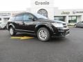 Brilliant Black Crystal Pearl 2013 Dodge Journey SXT