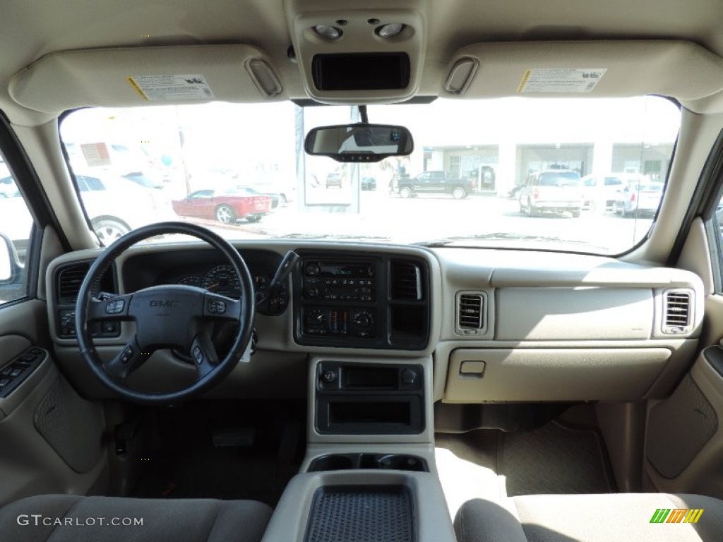2005 Sierra 1500 SLE Crew Cab - Polo Green Metallic / Neutral photo #14