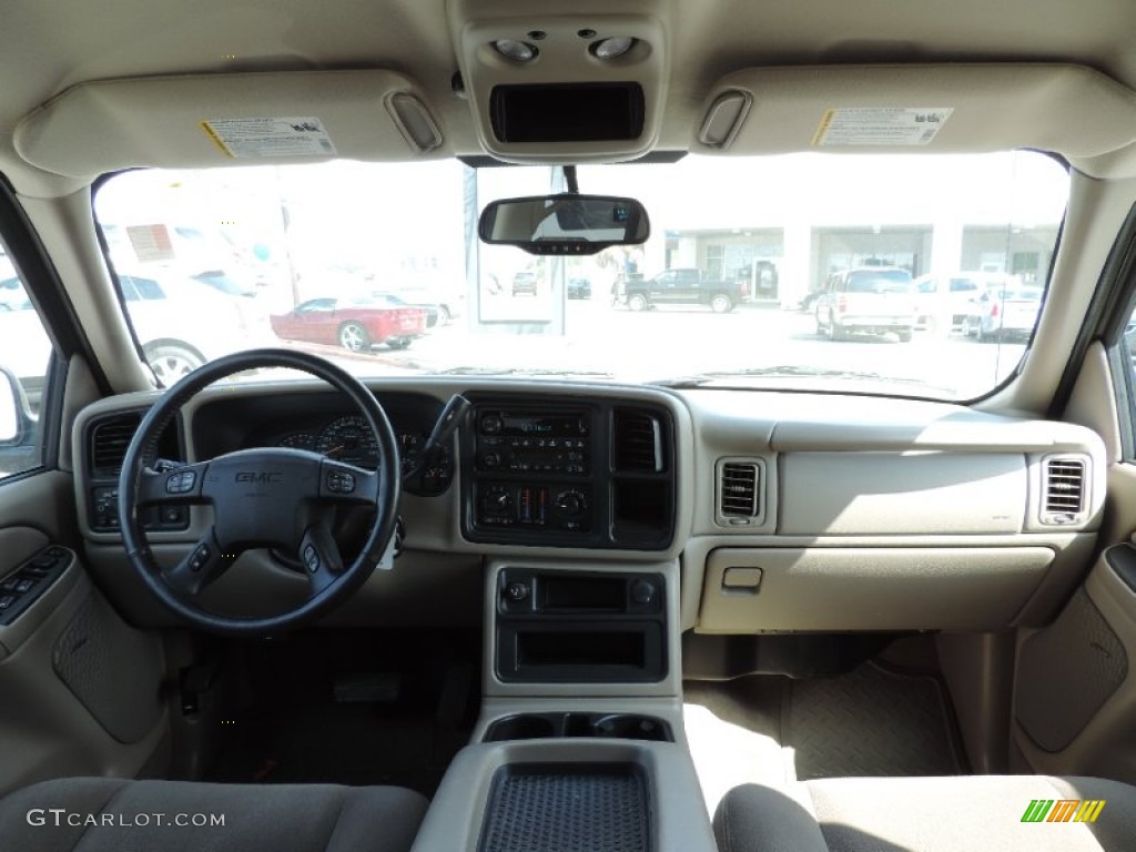 2005 Sierra 1500 SLE Crew Cab - Polo Green Metallic / Neutral photo #14