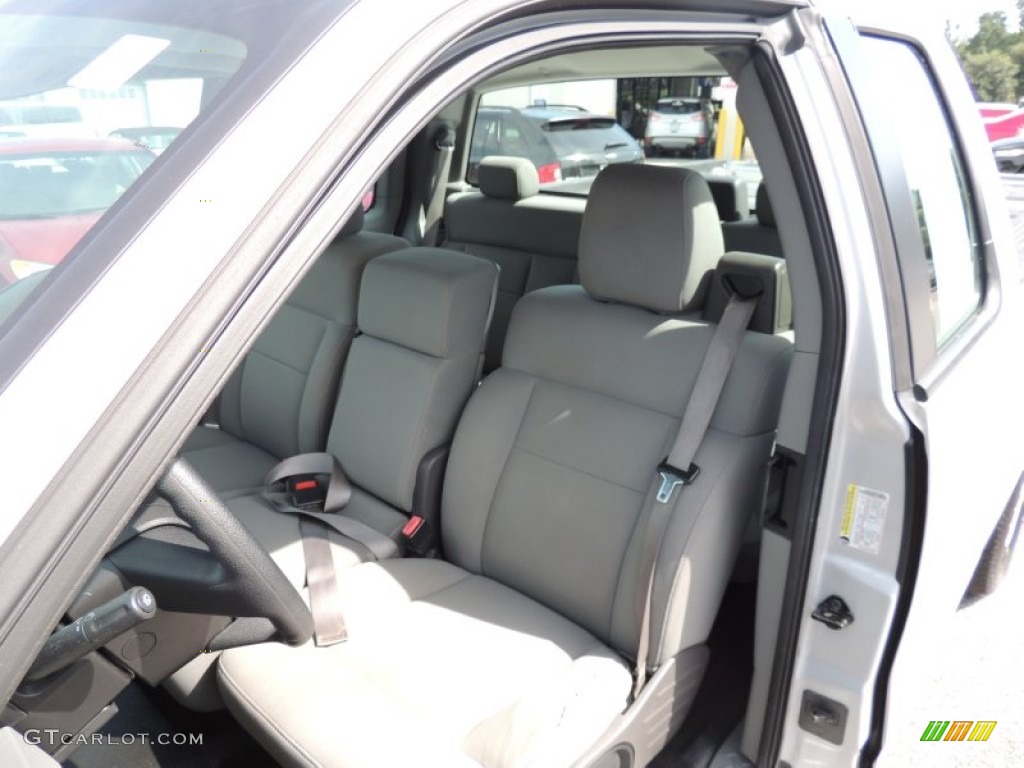 2005 F150 STX SuperCab - Silver Metallic / Medium Flint Grey photo #4