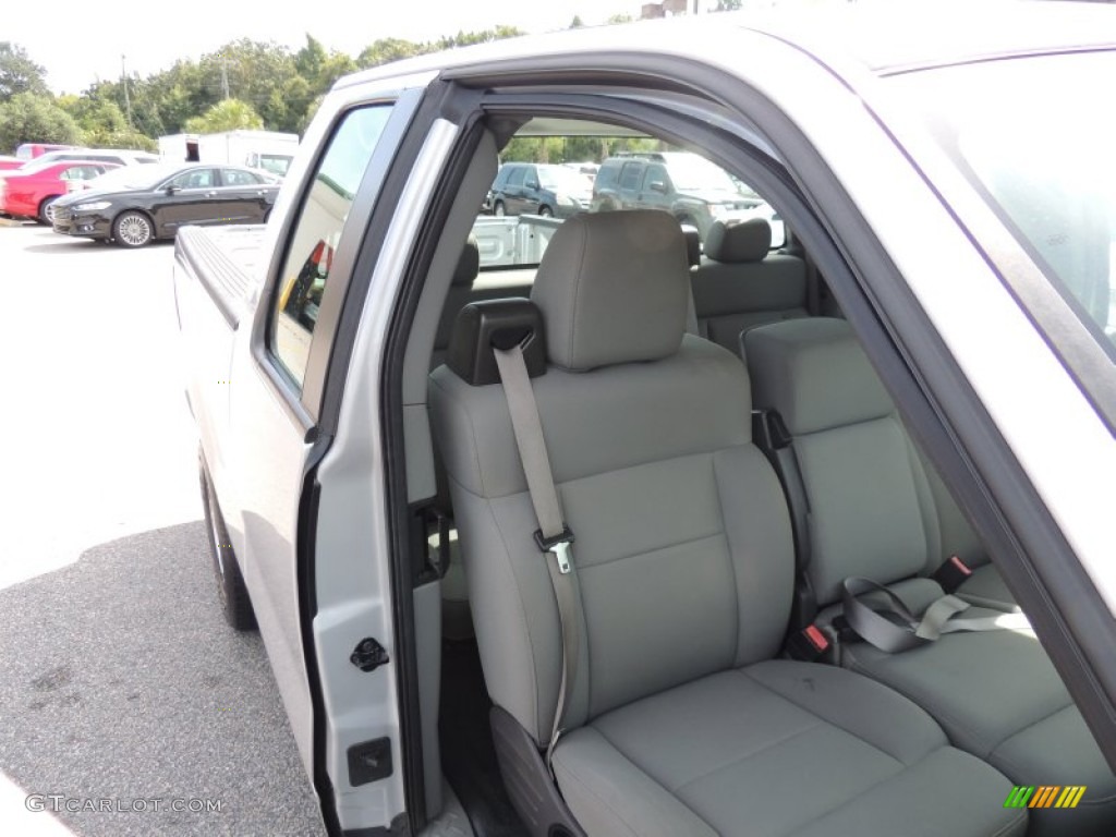 2005 F150 STX SuperCab - Silver Metallic / Medium Flint Grey photo #8