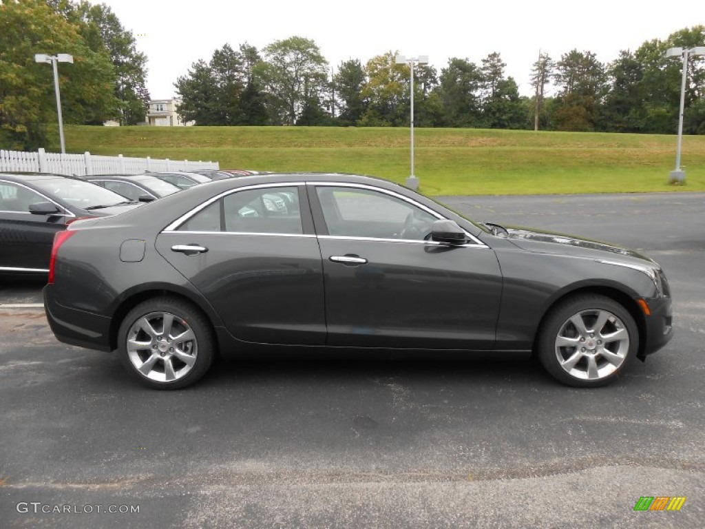 Phantom Gray Metallic 2014 Cadillac ATS 2.0L Turbo AWD Exterior Photo #84956023