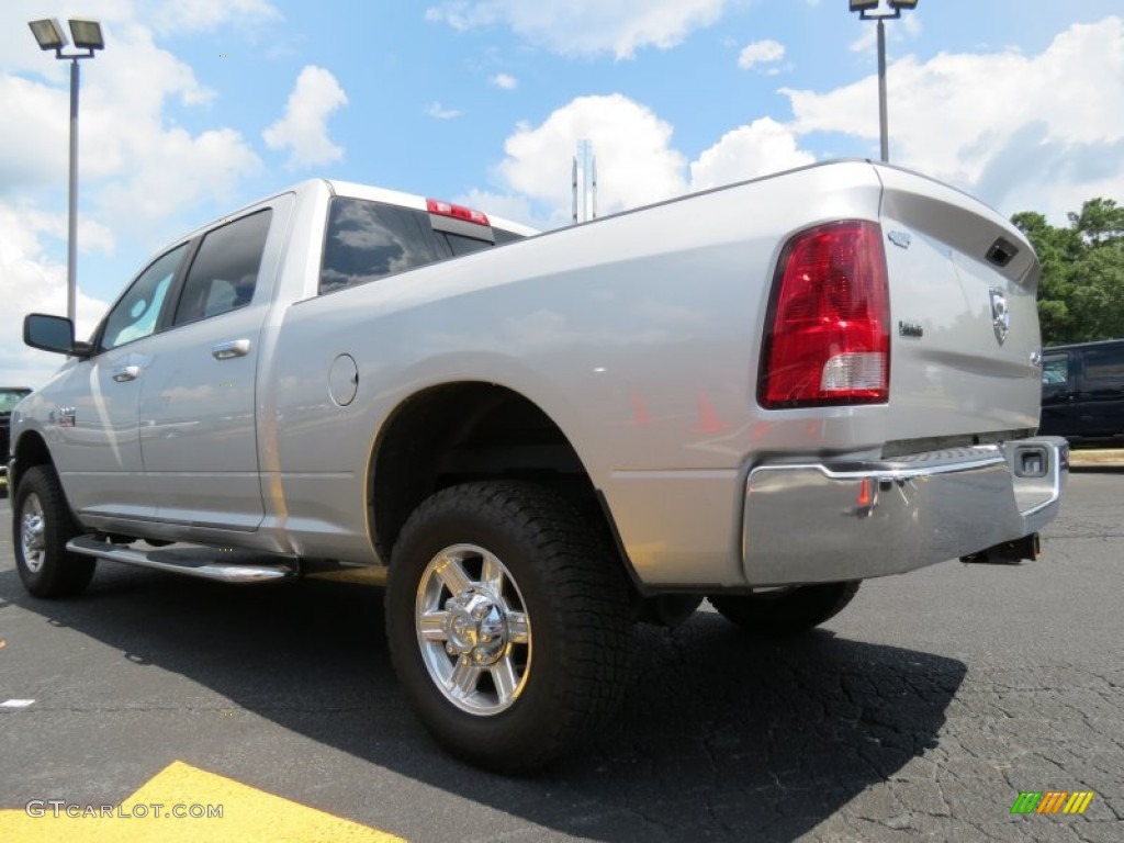 2012 Ram 2500 HD SLT Crew Cab 4x4 - Bright Silver Metallic / Dark Slate/Medium Graystone photo #5