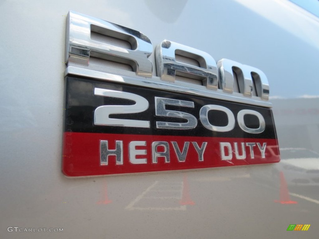 2012 Ram 2500 HD SLT Crew Cab 4x4 - Bright Silver Metallic / Dark Slate/Medium Graystone photo #10