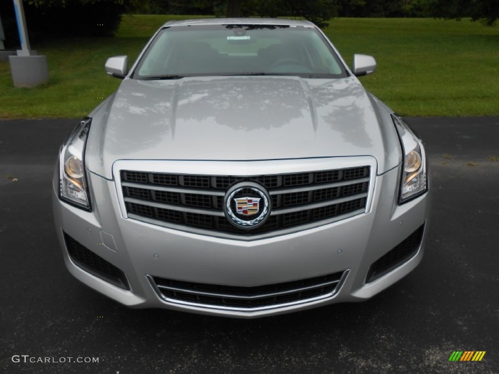 Radiant Silver Metallic 2014 Cadillac ATS 2.0L Turbo AWD Exterior Photo #84956533