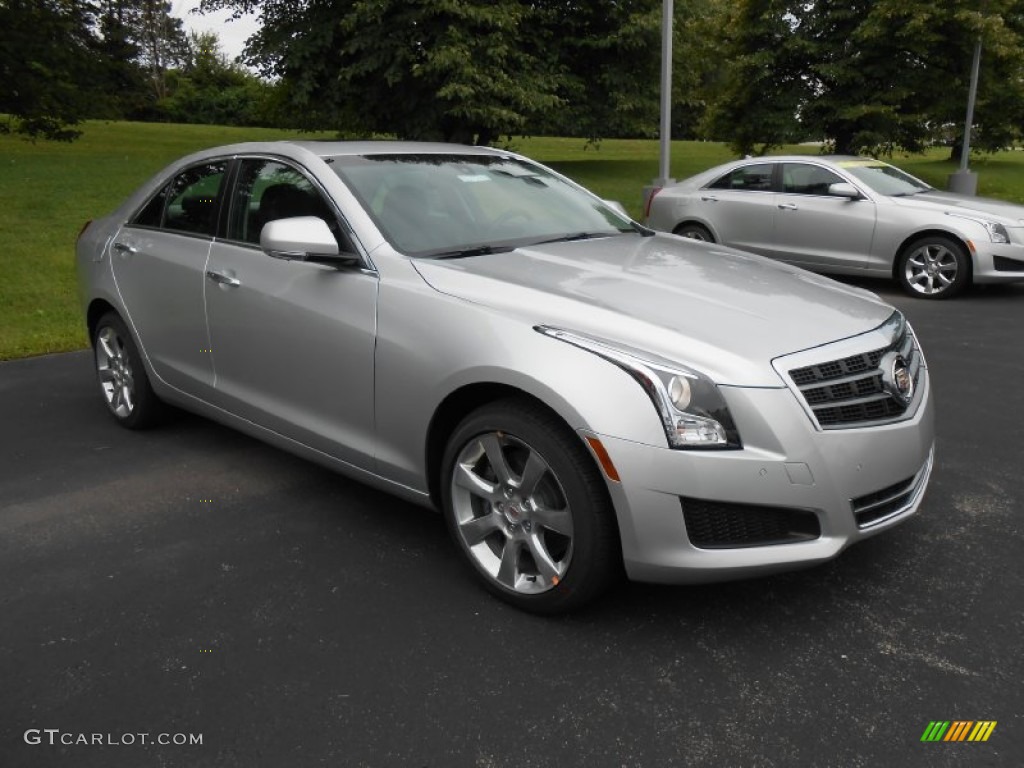 Radiant Silver Metallic 2014 Cadillac ATS 2.0L Turbo AWD Exterior Photo #84956551