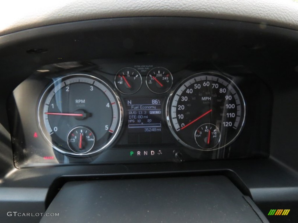 2012 Ram 2500 HD SLT Crew Cab 4x4 - Bright Silver Metallic / Dark Slate/Medium Graystone photo #22