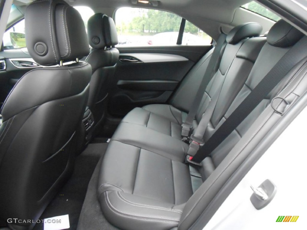 Jet Black/Jet Black Interior 2014 Cadillac ATS 2.0L Turbo AWD Photo #84956662